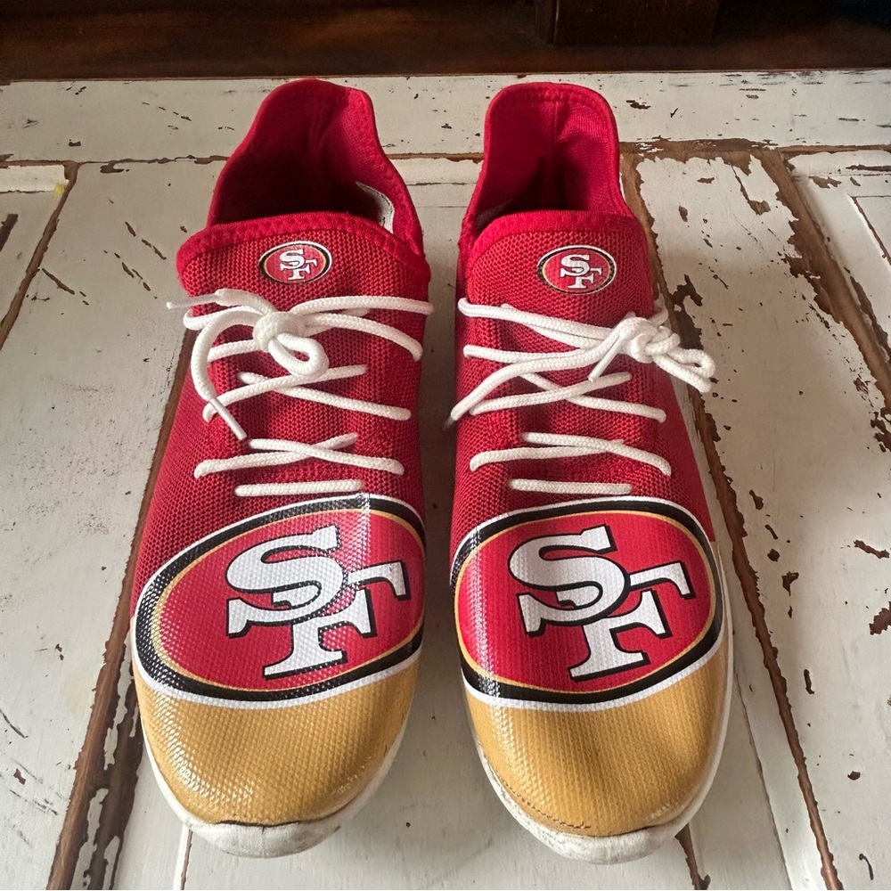 San Francisco Forty Niners 49ers Low Top Sneakers